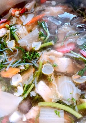 簡単ヘルシーな鶏汁-レシピのメイン写真