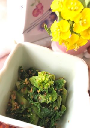 食用花を咲かせよう雛祭り菜の花メニュー-レシピのメイン写真