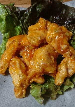 鶏むね肉のチリソース炒め-レシピのメイン写真