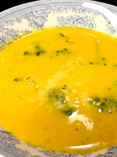 冬のあったかかぼちゃスープ(ミキサー無)-レシピのメイン写真