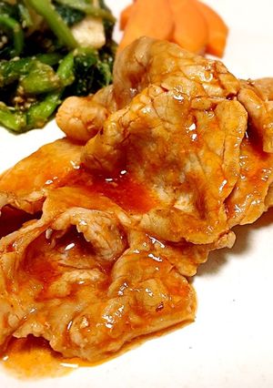 簡単メイン★豚肉のケチャポンソース-レシピのメイン写真