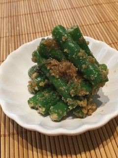 インゲン豆のごま和え♪-レシピのメイン写真