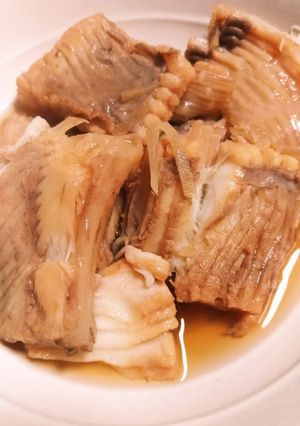 かすべの煮付け-レシピのメイン写真