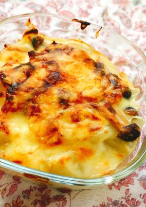 鮭としめじの具だくさんポテトグラタン-レシピのメイン写真