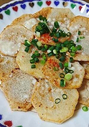もっちり食感☆長いも焼き~和風マヨだれ~-レシピのメイン写真
