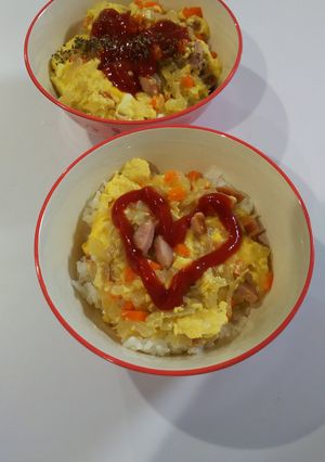 オムライス丼-レシピのメイン写真