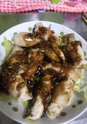 肉巻きレタス-レシピのメイン写真