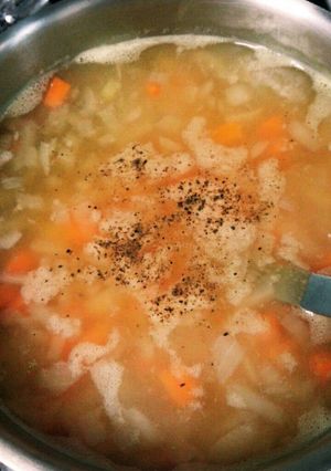 優しい野菜のコンソメスープ-レシピのメイン写真