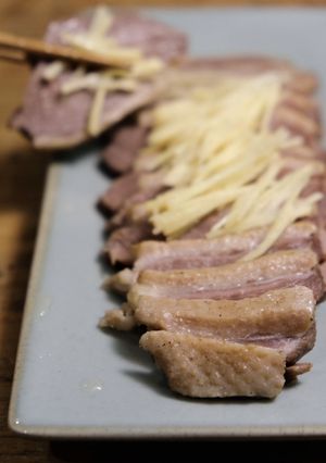 台湾屋台料理【鹽水鴨】塩茹で鴨ロース-レシピのメイン写真