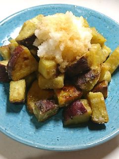 さつまいもの竜田揚げ~ みぞれ添え~-レシピのメイン写真