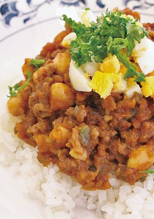 簡単アレンジ！大豆入りドライカレー-レシピのメイン写真