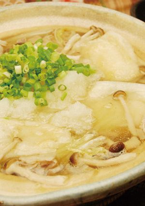ごま油が香ばしい♪おもち入りみぞれ鍋-レシピのメイン写真