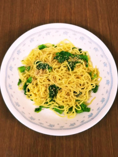 サッポロ一番塩ラーメンで塩焼きそば-レシピのメイン写真