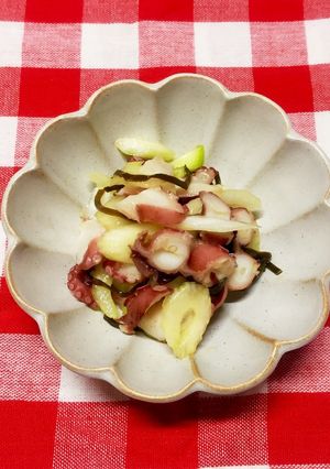 タコ と セロリ の塩昆布マリネ☆-レシピのメイン写真