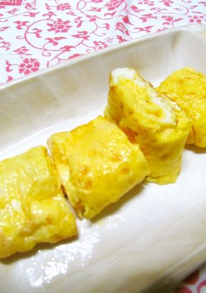 ❖●卵焼きに生クリームを入れてみました●-レシピのメイン写真