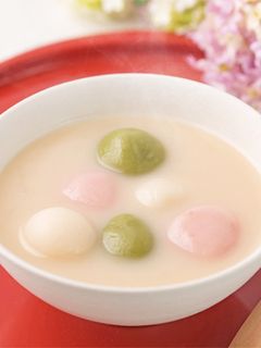 3色白玉団子入り糀甘酒-レシピのメイン写真