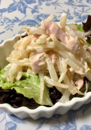 簡単小さいおかず*もやしとツナのマヨ和え-レシピのメイン写真