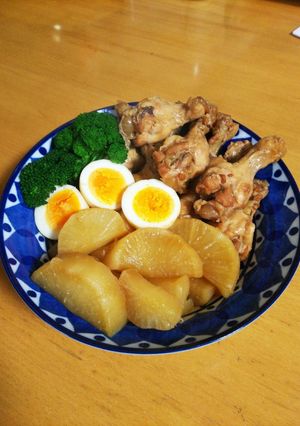 とろとろ大根と手羽元の煮込み-レシピのメイン写真