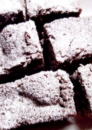 簡単！材料4つのチョコケーキ-レシピのメイン写真