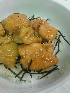 すぐできて簡単♪簡単焼き鳥丼-レシピのメイン写真