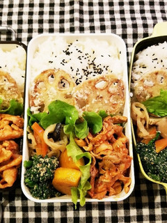 女子高生、男子学生、会社員の私弁当❤65-レシピのメイン写真