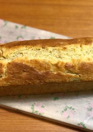 メープルシロップ入りバナナパウンドケーキ-レシピのメイン写真