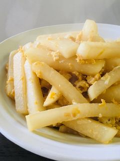 簡単すぐできる!大根と玉子の炒め煮-レシピのメイン写真