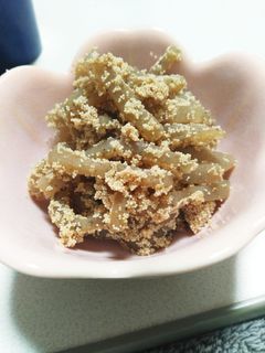 めんつゆと酒で!こんにゃくのたらこ和え-レシピのメイン写真