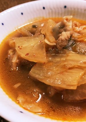 豚キムチ煮-レシピのメイン写真
