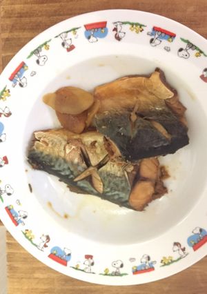 幼児食★骨まで柔らか圧力鍋でサバの味噌煮-レシピのメイン写真
