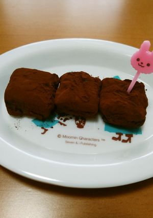 バレンタイン☆簡単レンジで作る生チョコ-レシピのメイン写真