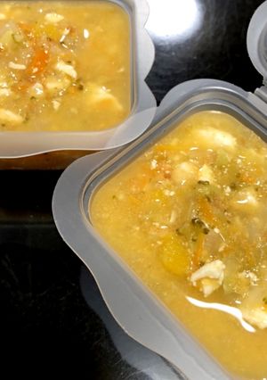 離乳食中期 アレンジできる野菜スープ-レシピのメイン写真