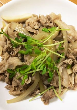 豚肉とエリンギのさっぱりポン酢炒め-レシピのメイン写真