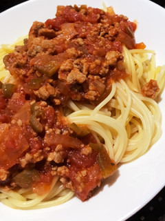 余り物パスタ-ミートソース--レシピのメイン写真