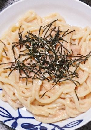 簡単☆たらこパスタ風☆たらこうどん-レシピのメイン写真