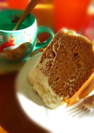 紅茶のシフォンケーキ-レシピのメイン写真