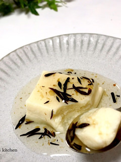 離乳食!高野豆腐のひじきあんかけ-レシピのメイン写真
