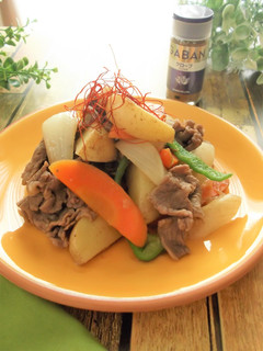 フライパンで♪煮込まない 炒め肉じゃが-レシピのメイン写真