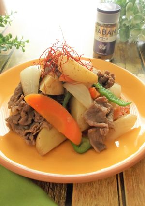 フライパンで♪煮込まない　炒め肉じゃが-レシピのメイン写真