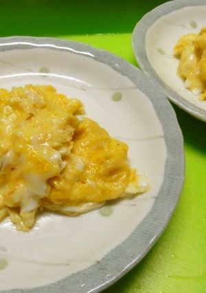 *ザンギのタレでスクランブルエッグ*-レシピのメイン写真