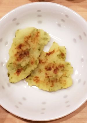 離乳食★ほうれん草素麺のおやき-レシピのメイン写真