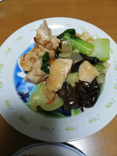 鳥モモ肉とチンゲン菜の中華風あんかけ-レシピのメイン写真