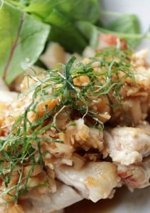 薬膳☆鶏肉のネギダレかけ-レシピのメイン写真