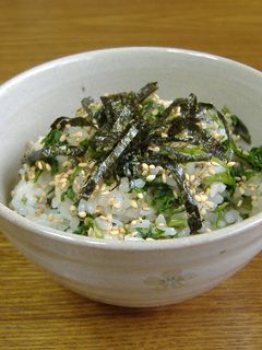 せり摘みの後はせりご飯-レシピのメイン写真