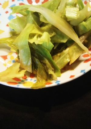 本当に簡単☆電子レンジで作るキャベポン-レシピのメイン写真