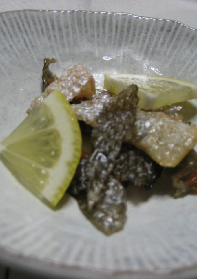 塩鮭の皮焼き-レシピのメイン写真