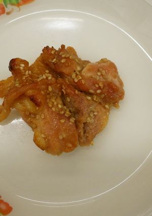 鶏肉のごまみそ焼き　★宇都宮学校給食-レシピのメイン写真