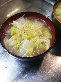 とても簡単☆白菜の春雨スープ-レシピのメイン写真