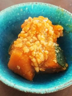 *甘麹で*かぼちゃそぼろ煮-レシピのメイン写真