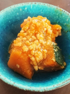 *甘麹で*かぼちゃそぼろ煮-レシピのメイン写真
